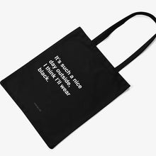 Carica l&#39;immagine nel visualizzatore di Gallery, Typealive Tote Bag Wear Black
